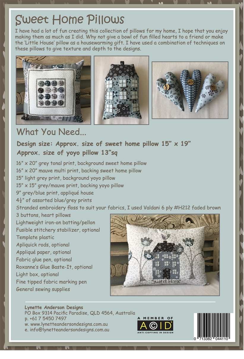 Pattern, Sweet Home Pillows