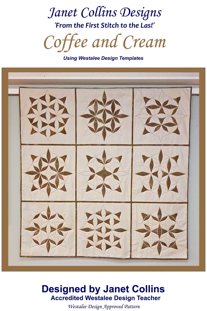 JCCOFCRM, Coffee and Cream Pattern – by Janet Collins
