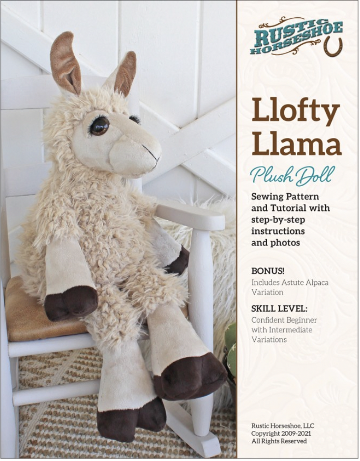 RHSLLAAD-1,Llofty Llama pattern English