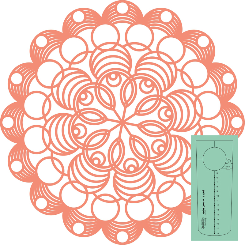 WT-ARTCIR5-LS, Circles 05, Circle Measurement 2", Low Shank by Westalee