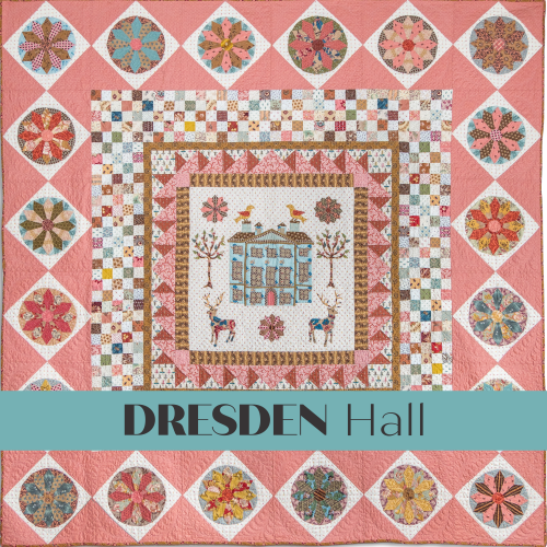 Dresden Hall Paper and Template Pack ¼" Seam, by Deborah Dorward