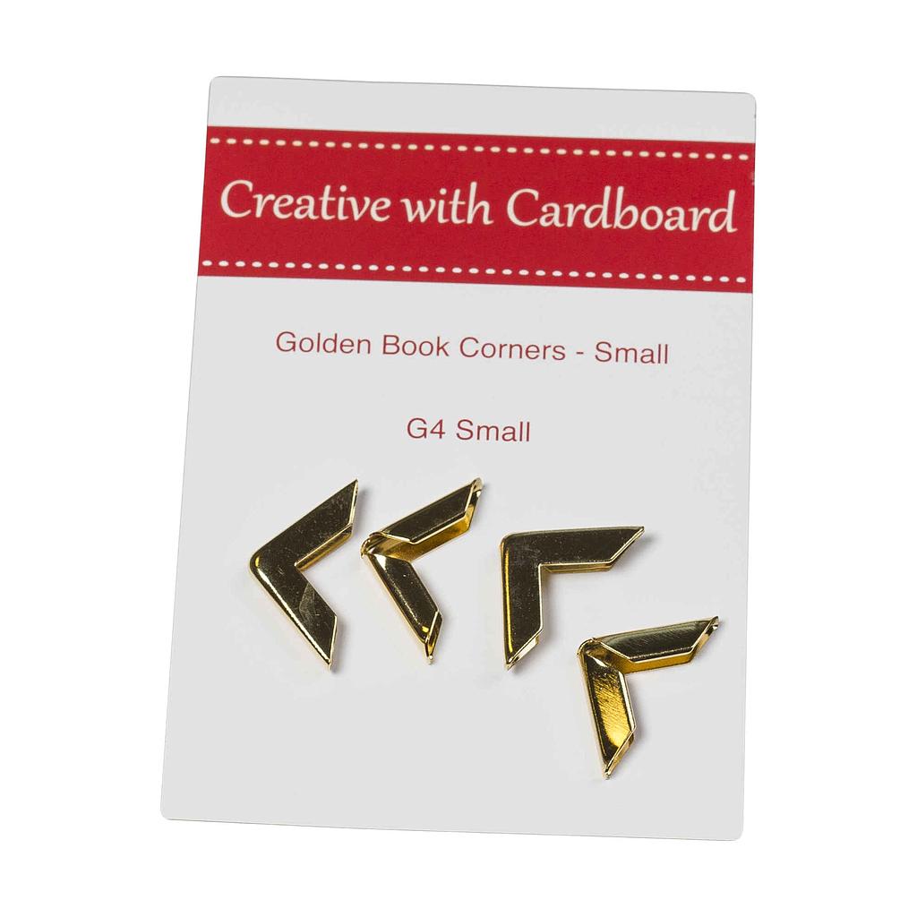 CWC-G4 Small, 4 Golden Book Corners Small