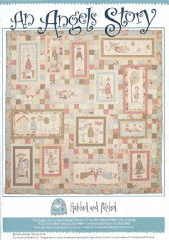 HP-A401, Pattern, An Angels Story by Anni Downs