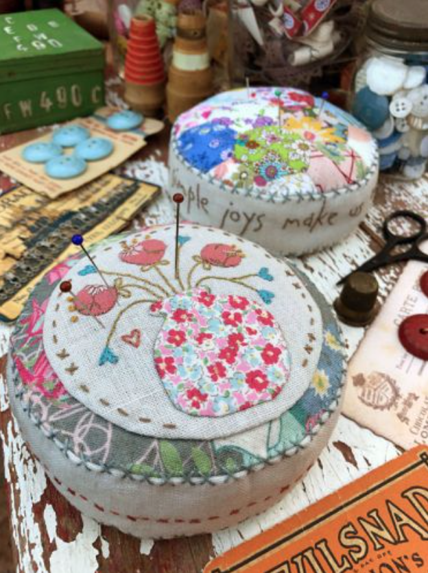 HP-F068, Pattern, Simple Joys Pincushions - Pattern by Anni Downs