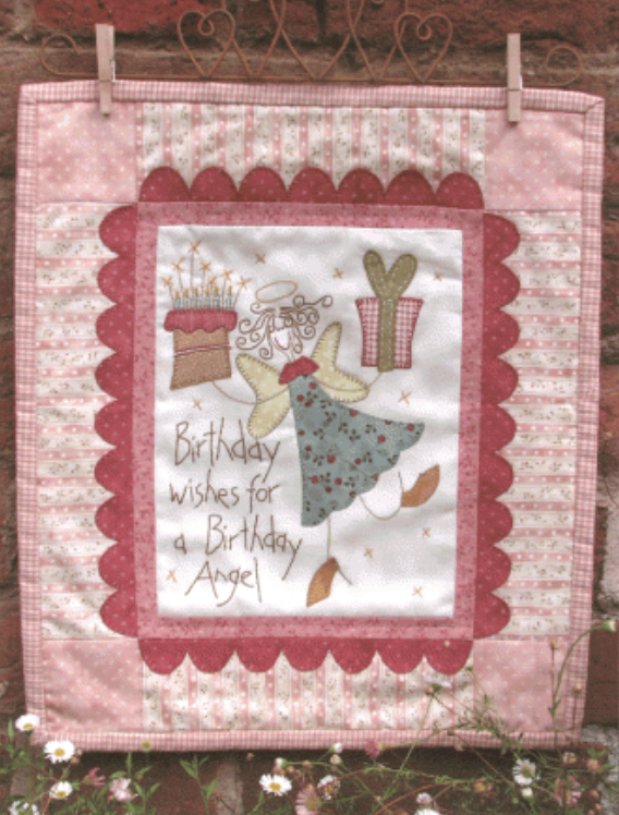 HP-P064, Pattern, Birthday Angel by Anni Downs