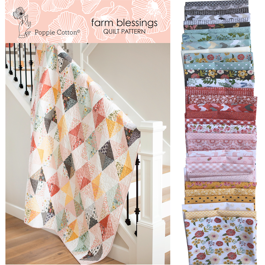 Farm Blessings Quilt - Complete kit