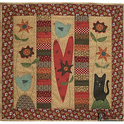 TBH-D240, Old Cat & Friends Pattern