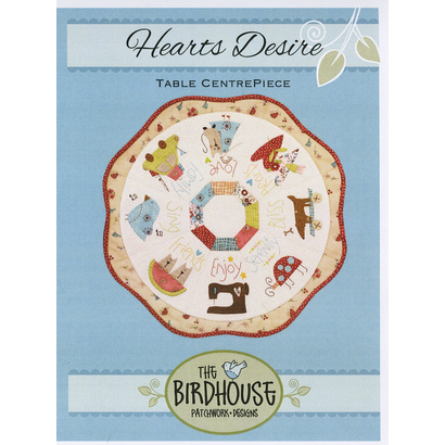 TBH-D329, Hearts Desire Table Center Pattern