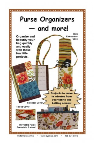 PBA108, SALE! Pattern, Purse Organizers - and More (English) ByAnnie