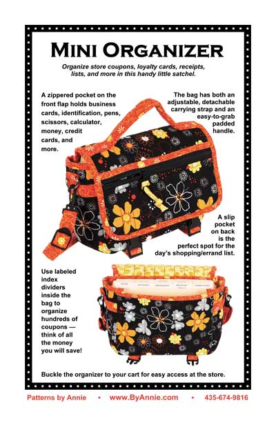 PBA202, Pattern, Mini Organizer (English) ByAnnie