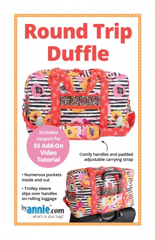 PBA267, Pattern, Round Trip Duffle (English) ByAnnie