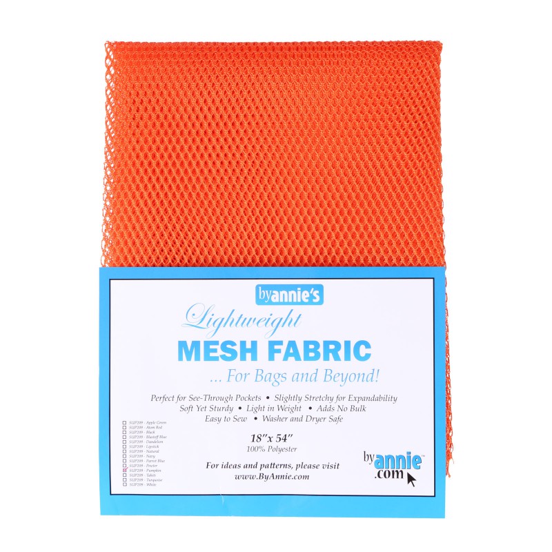 Sup209-PUMPKIN, Mesh Pumpkin, 125 cm x 45 cm (18x54 inches) ByAnnie