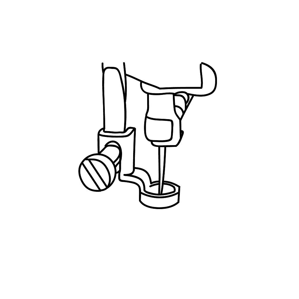 Ruler Foot Only - Low Shank