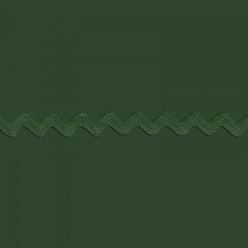 GAN765041-580, Emerald Ric Rac (0.625", 150mm) - 24 YDS