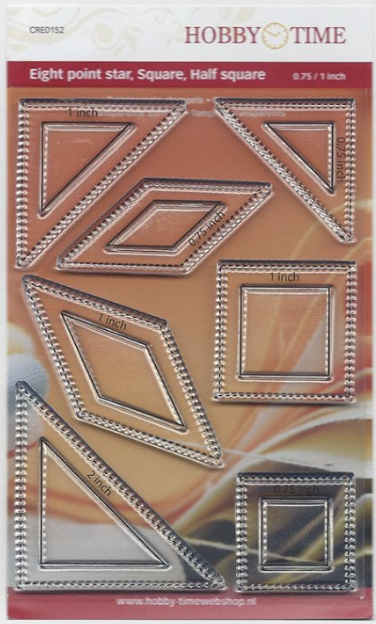 CRE0152, Set for Le Moyne star (small) - Quiltstamps