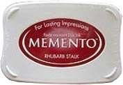 ME-301, Rhubarb Stalk Ink Pad 10 x 6 cm - Memento