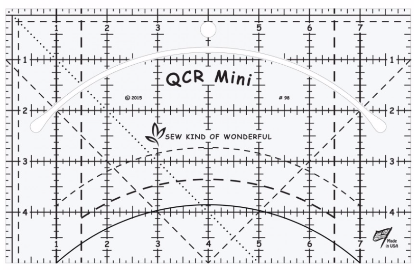 Quick Curve Ruler Mini 5" x 8"