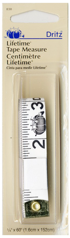 TAPE MEASURE 60" LIFETIME 