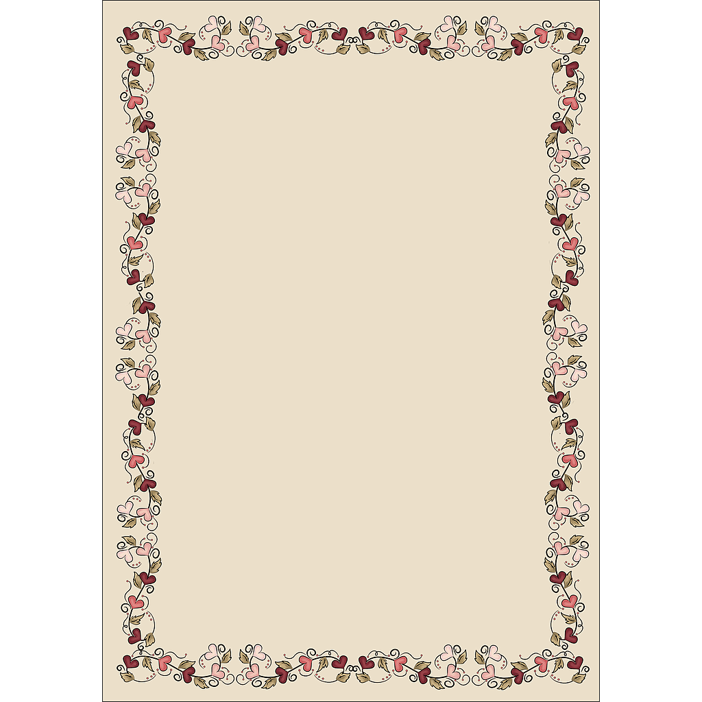 Notebook A6 "Love" designed by Rinske