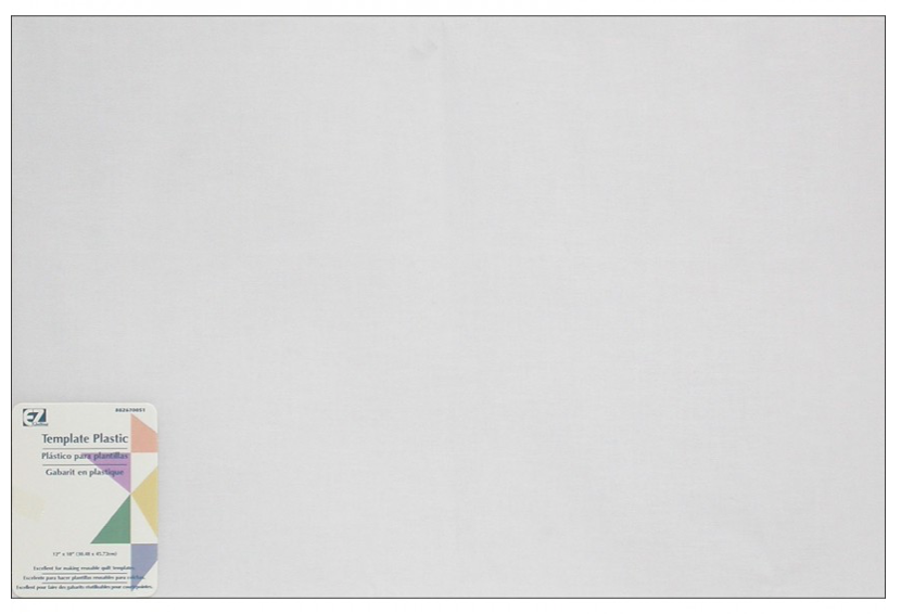 EZ Template Plastic 12" x 18", pack of 25