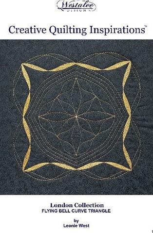 WA-BOOKCQIBTRI, Creative Quilting Inspirations Flying Bell Curve..60pg Book (BK FBC DES)